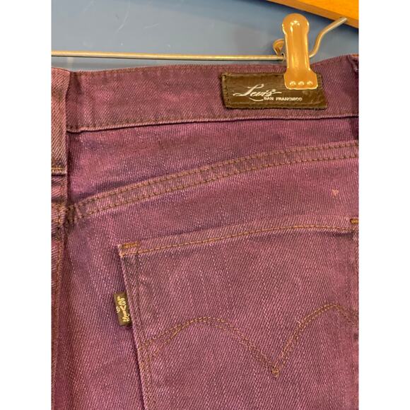 Levi’s Demi Curve Skinny Stretch Jeans – Purple Size 25 x 32 - Picture 5 of 5